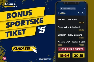 AdmiralBet i Sportske bonus nordijski tiket - Četiri para za lagani petak